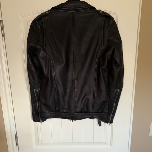 Black soft lambskin jacket - Picture 2 of 3